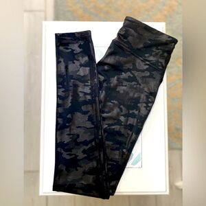 SPANX Faux Leather Camo